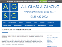 Tablet Screenshot of glassglazingbirmingham.com